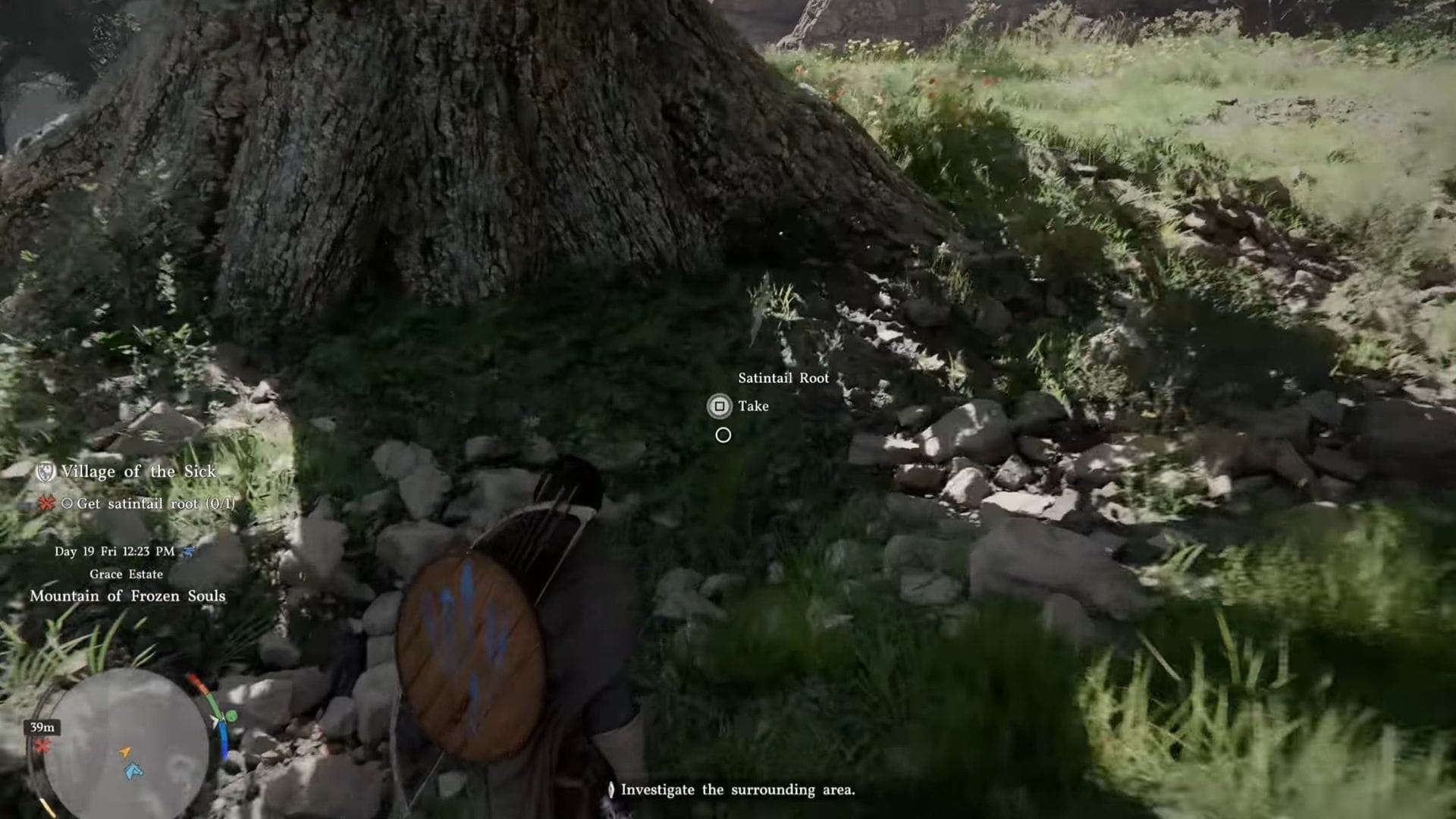 Как получить Satintail Root в Crimson Desert (Village of the Sick)